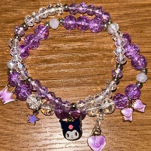 KUROMI 2 PC BRACELET